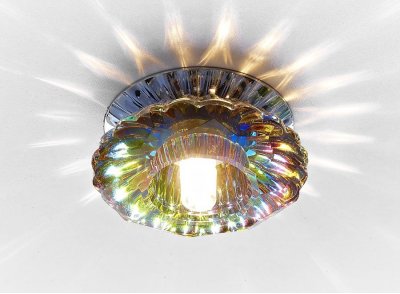 Точечный светильник Ambrella Кристальный D8180 MINI MULTI/CH