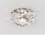Светильник точечный Ambrella D8188 CL/CH хром/прозрачный G9 CRYSTAL SPOT