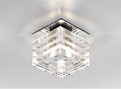 Встраиваемый светильник Ambrella D8250 CL/W/CH