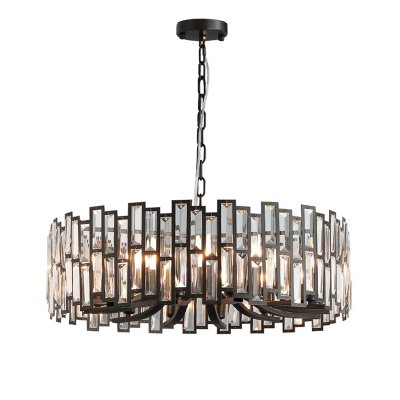 Люстра D8524P/S black/clear