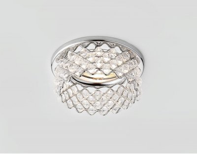 Светильник Ambrella D9060 CH/CL хром прозрачный G9 Светильник Ambrella D9060 CH/CL хром прозрачный G9