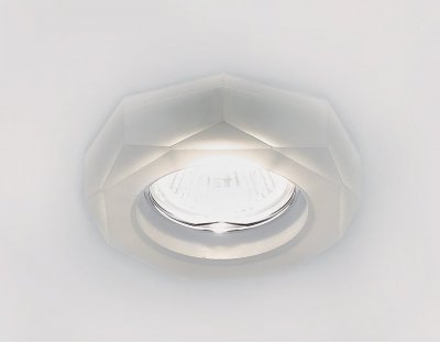 Светильник точечный Ambrella D9120 W хром/матовое стекло MR16 H25 D90 mm ORGANIC SPOT Светильник точечный Ambrella D9120 W хром/матовое стекло MR16 H25 D90 mm ORGANIC SPOT