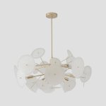 Люстра Crystal Lux DANDELION SP10 GOLD