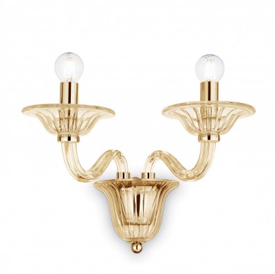 

Светильник бра Ideal lux DANIELI AP2 AMBRA (159935, DANIELI AP2 AMBRA