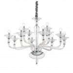 Подвесной светильник Ideal lux DANIELI SP12 TRASPARENTE (213484)