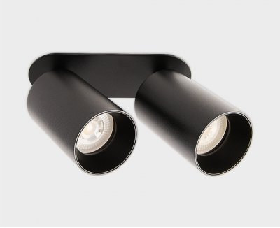 DANNY FR2 black светильник встраиваемый поворотный