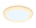 Светильник ультратонкий Ambrella DCR305 18W+6W 6400K/3000K 85-265V D170*35 (A95-155) DOWNLIGHT