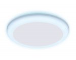 Светильник ультратонкий Ambrella DCR310 10W+4W 4200K/6400K 85-265V D120*35 (A55-100) DOWNLIGHT