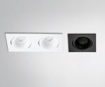 DE-201 black светильник встраиваемый Italline