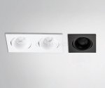 DE-202 black светильник встраиваемый Italline