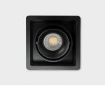 DE-311 black светильник встраиваемый Italline