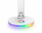 Светодиодная настольная лампа с RGB подсветкой, USB-проводом и регулировкой цвета Ambrella DE534 DE