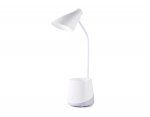 Светодиодная настольная лампа с аккумуляторной батареей, USB-проводом и канцелярским стаканом Ambrella DE563 DE