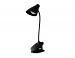 Светодиодная настольная лампа с прищепкой, гибкой ножкой и аккумуляторной батареей Ambrella DE707 DE