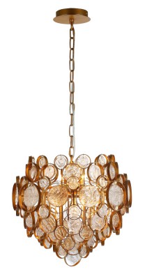 

Светильник подвесной Crystal lux DESEO SP6 D460 GOLD 1560/206, 1560/206