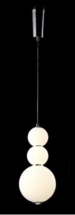 Светильник подвесной Crystal Lux DESI SP3 CHROME/WHITE (0470/203)