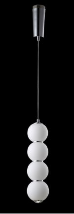 Светильник подвесной Crystal Lux DESI SP4 CHROME/WHITE (0470/204)