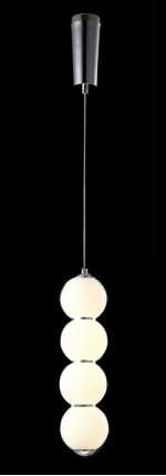 Светильник подвесной Crystal Lux DESI SP4 CHROME/WHITE (0470/204)