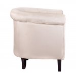 Низкое кресло Swaun Beige Velvet MAK interior DF-1815-OV Бежевый