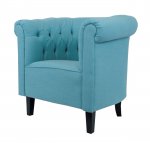 Низкое кресло Swaun Turquoise MAK interior DF-1815-T Бирюзовый
