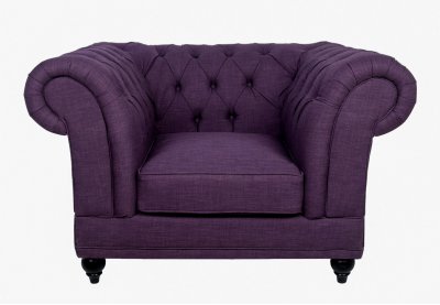 Низкое кресло Dasen Purple MAK interior DF-1816-P Фиолетовый