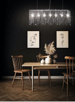 Подвесной светильник Maytoni DIA002PL-09CH Empress