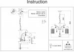Люстра Maytoni DIA127-05-G Leona