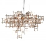 Светильник подвесной DIEGO SP9 L1000 GOLD (1580/209L) Crystal lux