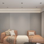 Встраиваемый светильник PRIME, GU5.3, до 15 Вт, LED, IP20, черный, алюминий