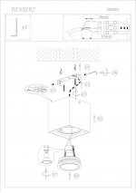 Светильник Denkirs DK2003-BK
