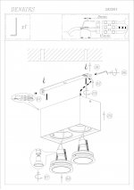 Светильник Denkirs DK2004-BK