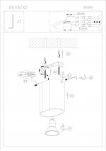 Светильник Denkirs DK2005-YE