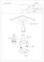 Светильник Denkirs DK2030-WH