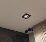 Встраиваемый светильник Denkirs DK2061-BK Halo