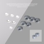 Встраиваемый светильник Denkirs DK2081-WH INVIZ