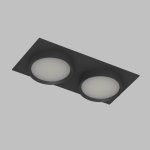 Встраиваемый светильник Denkirs DK2092-BK FLAT