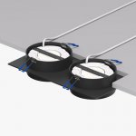 Встраиваемый светильник Denkirs DK2092-BK FLAT