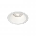 Встраиваемый влагозащищённый светильник COVE, IP44, до 15 Вт LED, GU10, алюминий, белый
