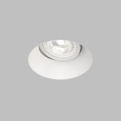 Встраиваемый светильник под шпатлевку SPOT HIDE, до 15 Вт LED, GU10, IP20, алюминий, белый