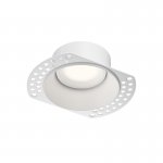 Встраиваемый светильник под шпатлевку SPOT HIDE, до 15 Вт LED, GU10, IP20, алюминий, белый