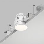 Встраиваемый светильник для ГКЛ SPOT HIDE, до 15 Вт LED, GU10, IP20, алюминий, белый