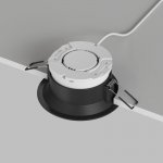 Встраиваемый светильник INER, до 15 Вт LED, GX53, IP20, алюминий, чёрный