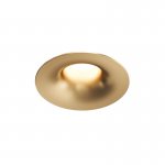 DK2430-SB Встраиваемый светильник SHINE GLOW 15Вт, 3000-4000К, IP20, сатин. латунь, алюминий
