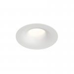 DK2430-WH Встраиваемый светильник SHINE GLOW 15Вт, 3000-4000К, IP20, белый матовый, алюминий