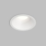 DK2431-WH Встраиваемый светильник SHINE GLOW 15Вт, 3000-4000К, IP20, белый матовый, алюминий