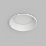 Встраиваемый влагозащищенный светильник TRIM, 18 Вт LED 3000-4000-6500K, IP44, алюминий, акрил
