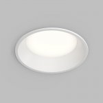 Встраиваемый влагозащищенный светильник TRIM, 24 Вт LED 3000-4000-6500K, IP44, алюминий, акрил