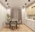 Светильник стакан поворотный черный 93*93мм Denkirs DK3030-BK