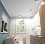 Светильник  Denkirs DK3085-WH+BR