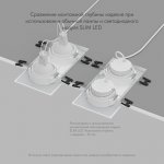 Встраиваемый влагозащищенный светильник PORT, 2?15 Вт макс., LED, GU5.3, IP65, корпус из полимера, цвет белый